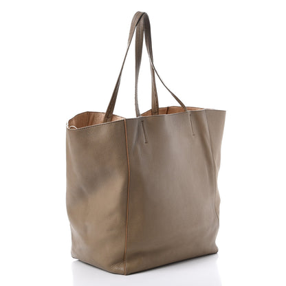 Celine Soft Grained Calfskin Medium Horizontal Cabas Phantom Light Khaki 4 of 23