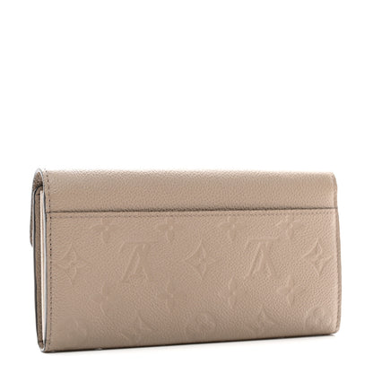 Louis Vuitton Empreinte Sarah Wallet NM Tourterelle 3 of 6