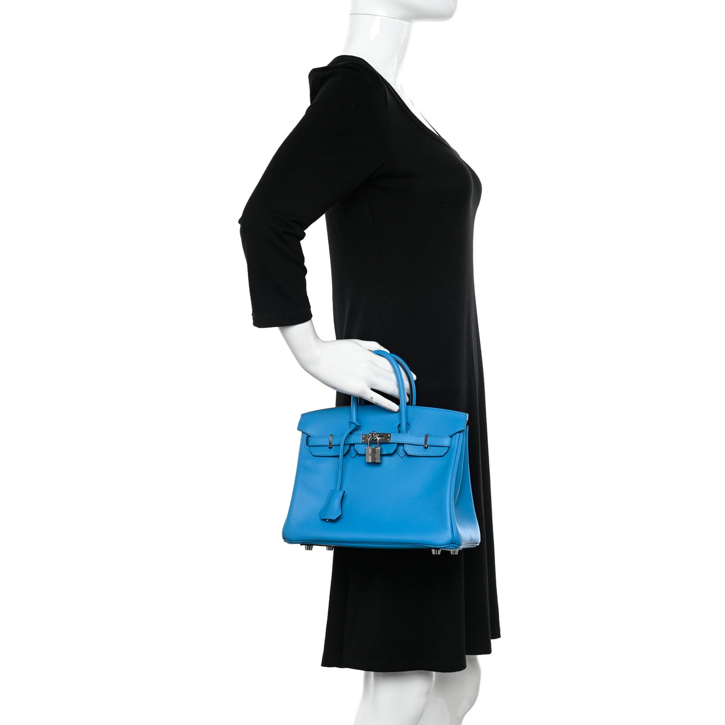Swift Birkin 25 Bleu Frida