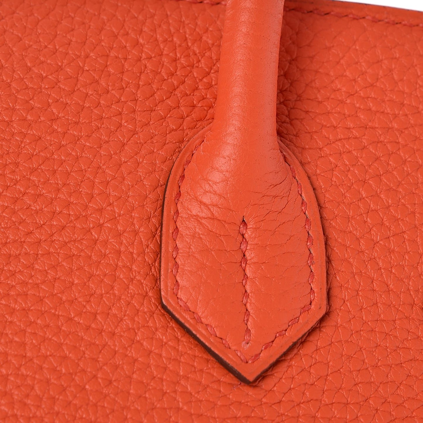 Togo Birkin 30 Orange Poppy