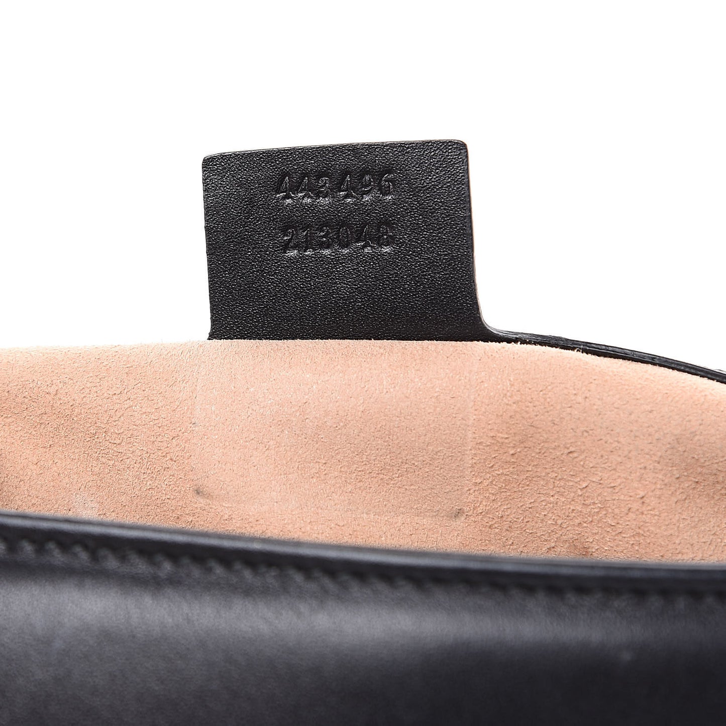 Calfskin Matelasse Medium GG Marmont Shoulder Bag Black