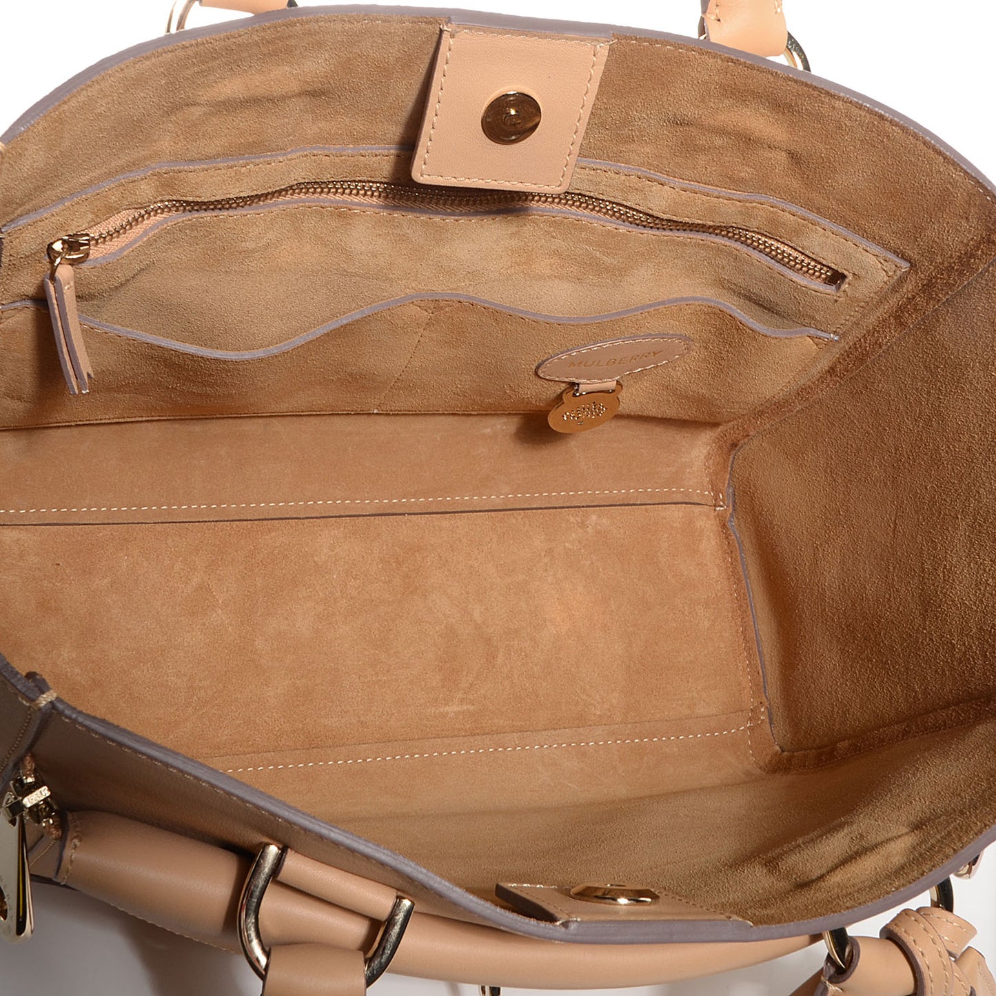 Silky Calf Small Willow Tote Wheat
