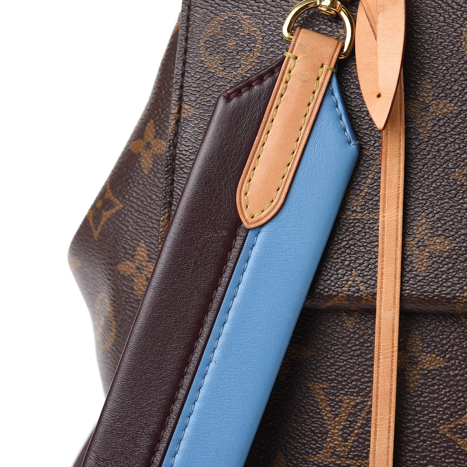 Louis Vuitton Monogram Cluny MM Blue Glacial 11 of 14