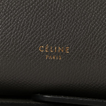 Celine Grained Calfskin Micro Belt Bag Grey 6 of 10