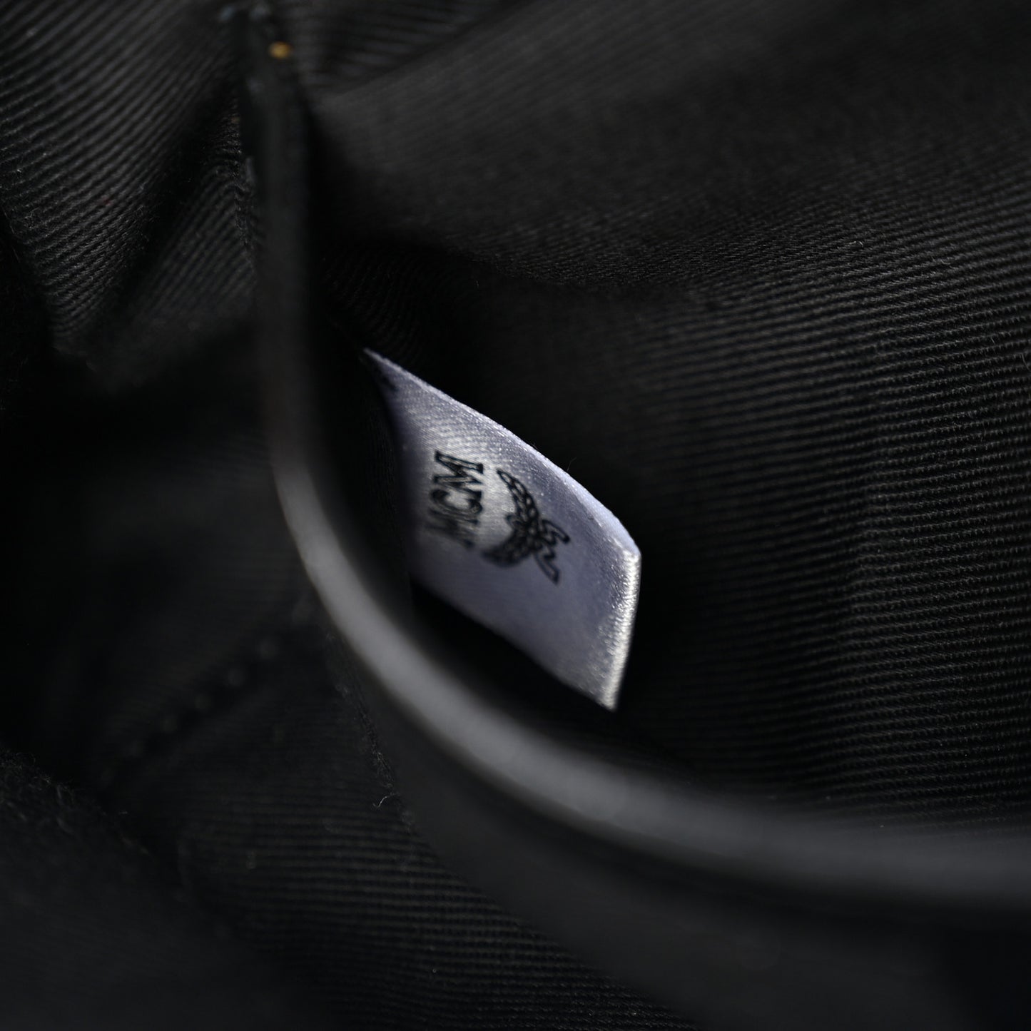 Visetos Small Fusten Belt Bag Black Cognac