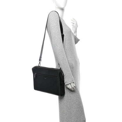Fendi Vitello Grace Messenger Bag Black 2 of 11