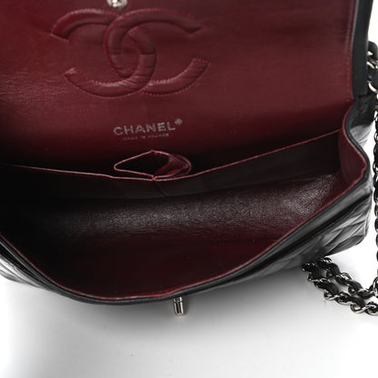 Chanel Lambskin Quilted Medium Double Flap Black 5 of 10