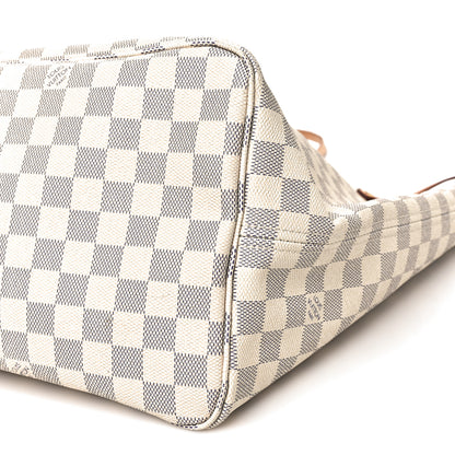 Louis Vuitton Damier Azur Neo Neverfull GM Rose Ballerine 10 of 11