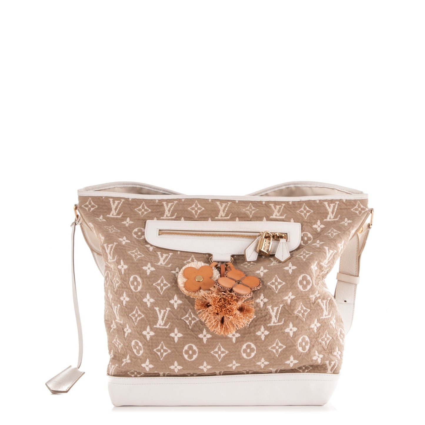 Monogram Sabbia Besace White