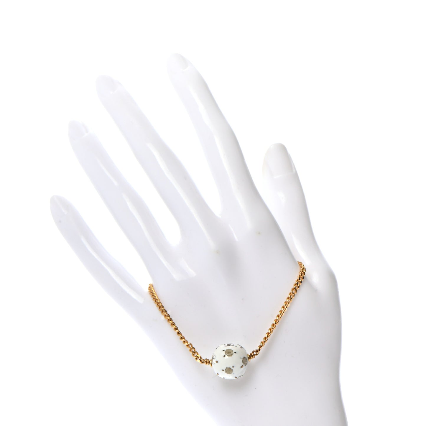 Soccer Ball Pendant Charm Bracelet