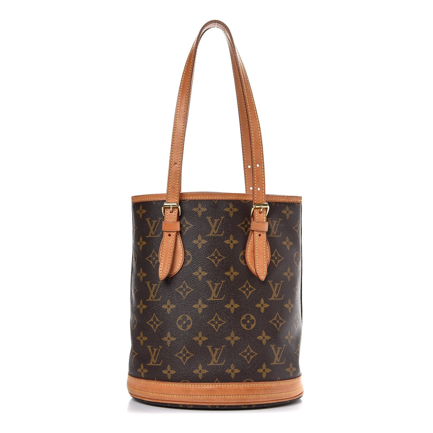 Louis Vuitton Monogram Petit Bucket 23 1 of 18