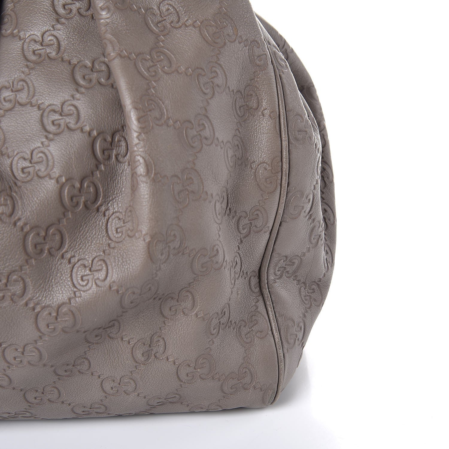 Gucci Guccissima Medium Sukey Tote Taupe 10 of 12