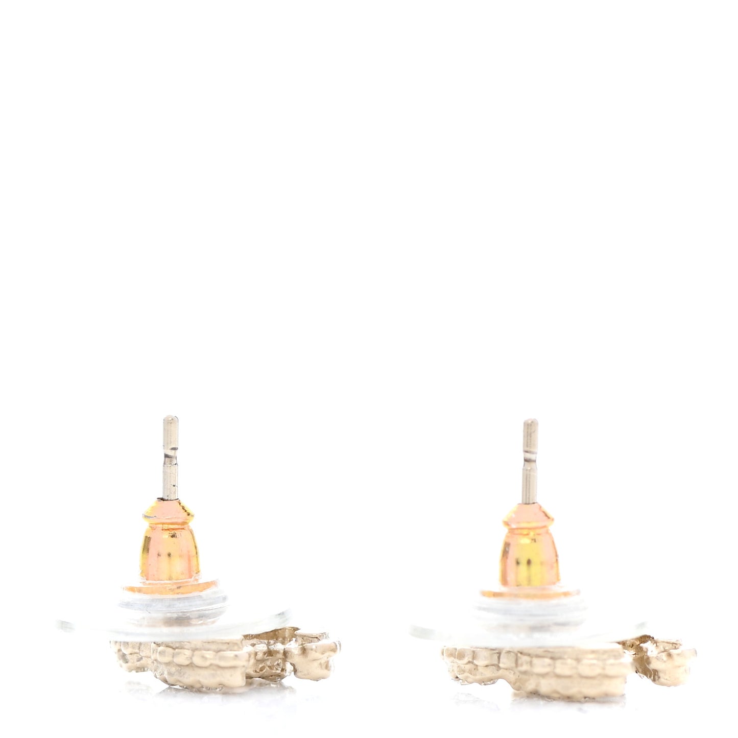 Crystal CC Earrings Gold