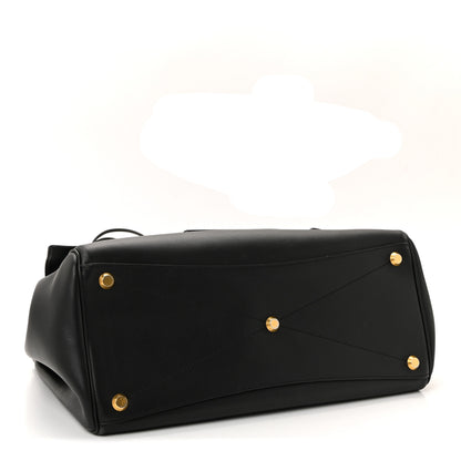Balenciaga Smooth Calfskin Medium Bel Air Carry All Bag Black 6 of 17