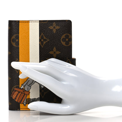 Louis Vuitton Monogram Groom Small Ring Agenda Cover Yellow 2 of 9