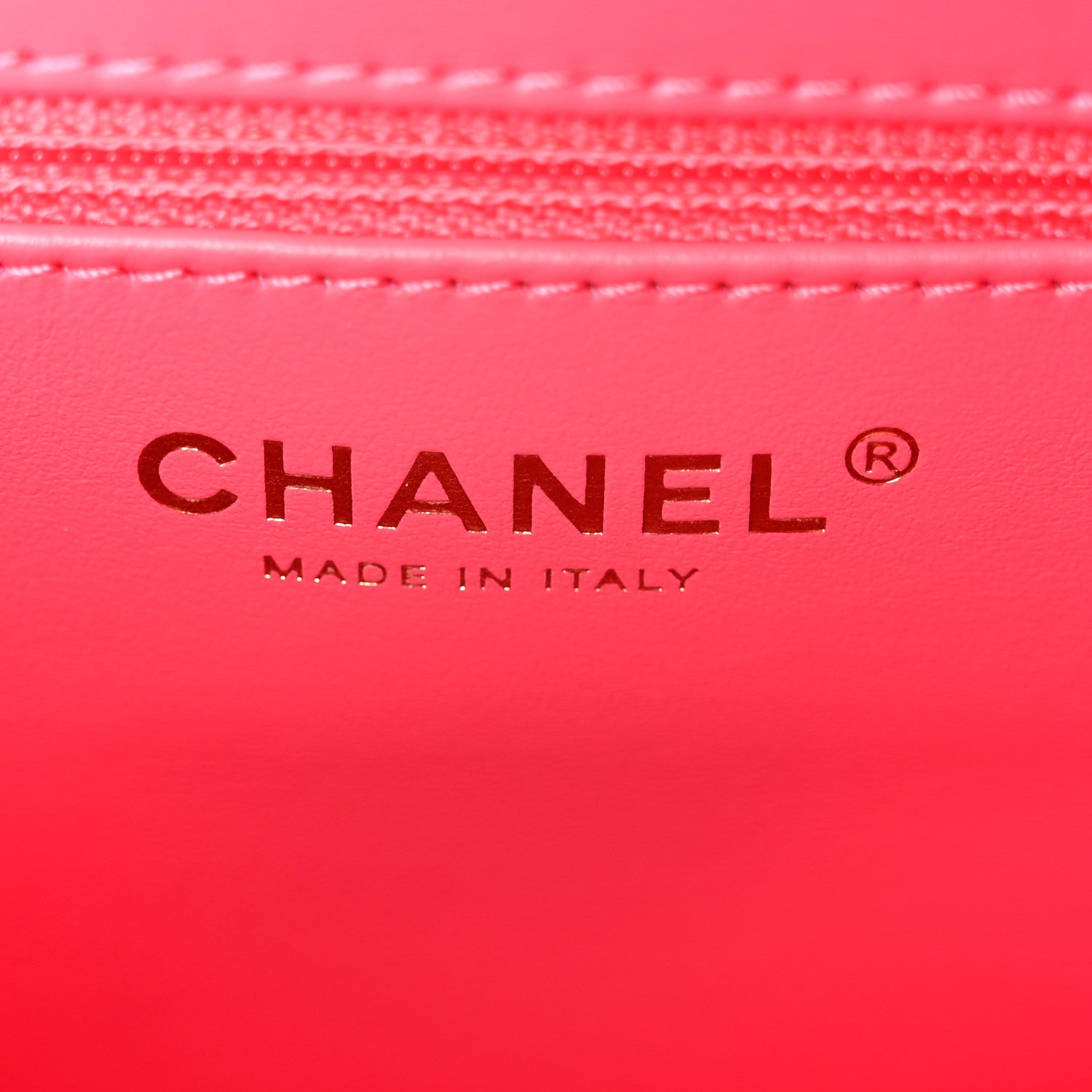 Chanel Shiny Aged Calfskin Quilted Nano Kelly Shopper Fuchsia 6 of 11