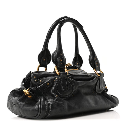 Chloe Calfskin Medium Paddington Satchel Black 3 of 10