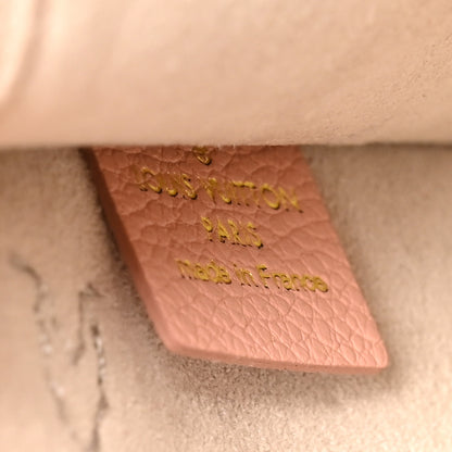 Louis Vuitton Empreinte Monogram Giant Neverfull MM Pochette Trianon Pink Cream 6 of 6