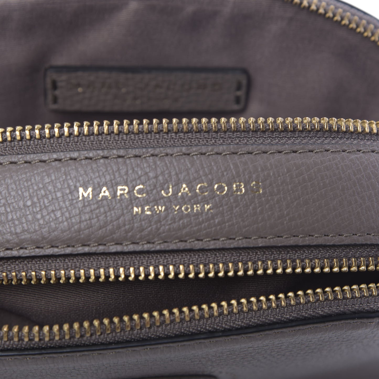 Calfskin Shutter Camera Crossbody Bag Loam Soil