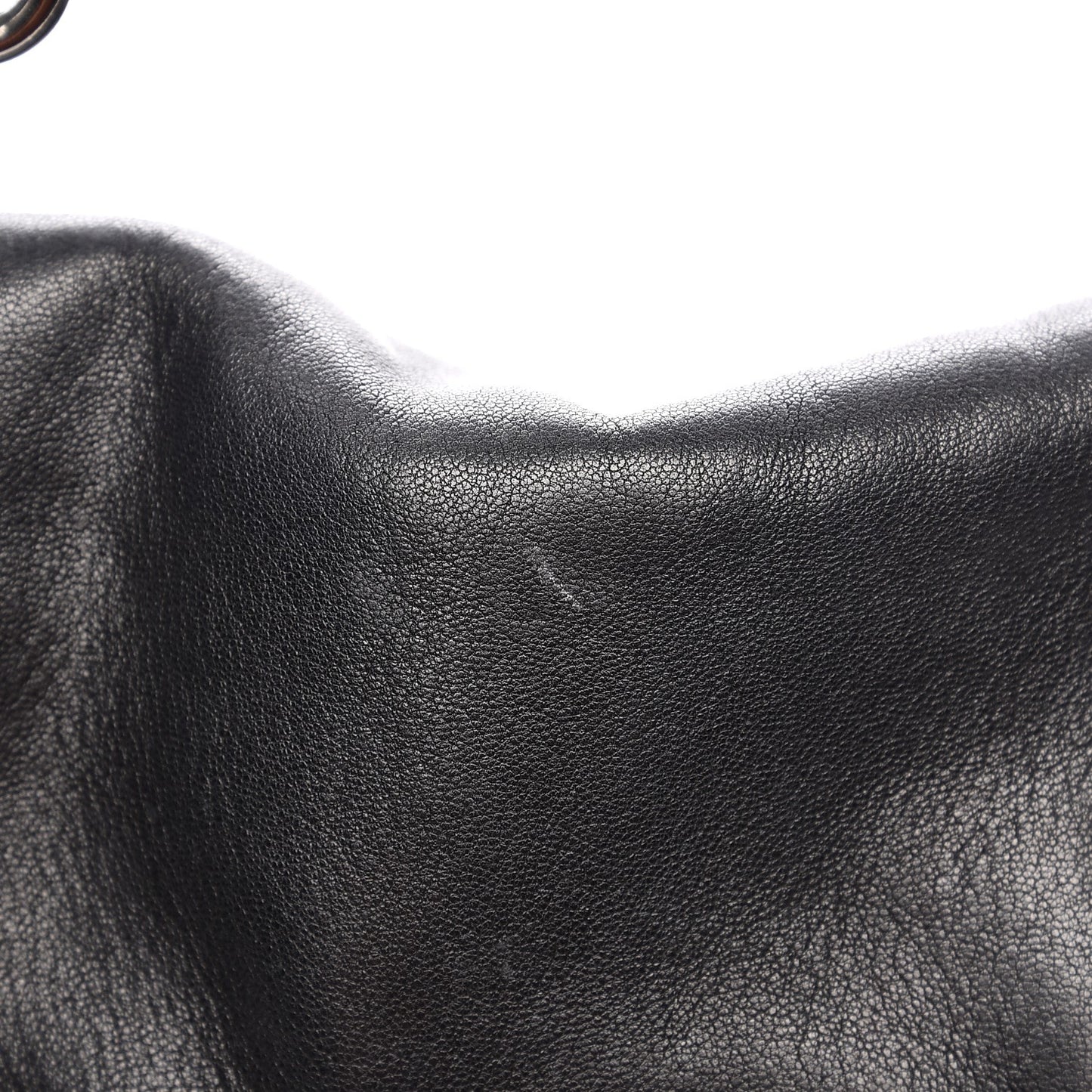 Lambskin Medium Soft and Chain Flap Black