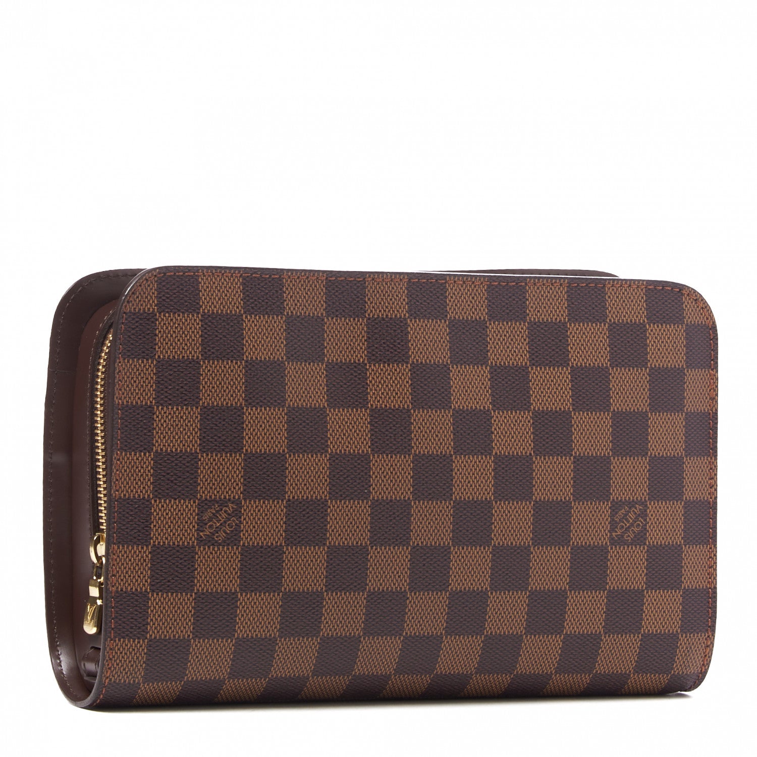 Louis Vuitton Damier Ebene Pochette Saint Louis Clutch 2 of 7