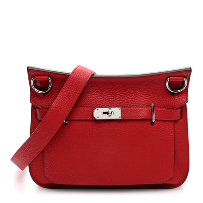 Hermes Taurillon Clemence Jypsiere 31 Rouge Casaque 1 of 10