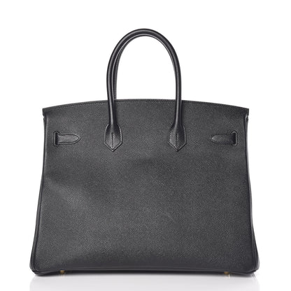 Hermes Epsom Birkin 35 Black 4 of 37