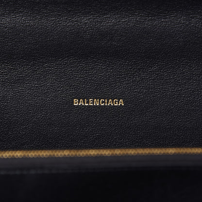 Balenciaga Box Calfskin Large Sharp Top Handle Bag Black 6 of 10