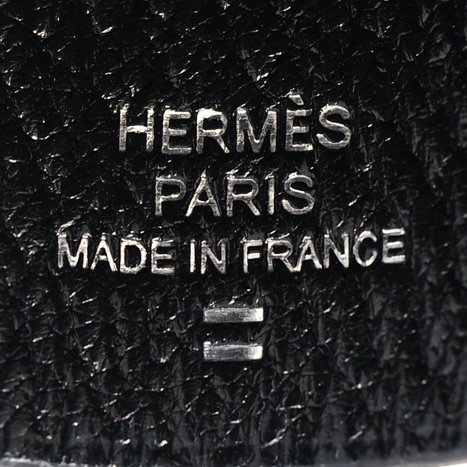 Hermes Lizard Clochette Cles Key Ring Charm Ombre 3 of 5