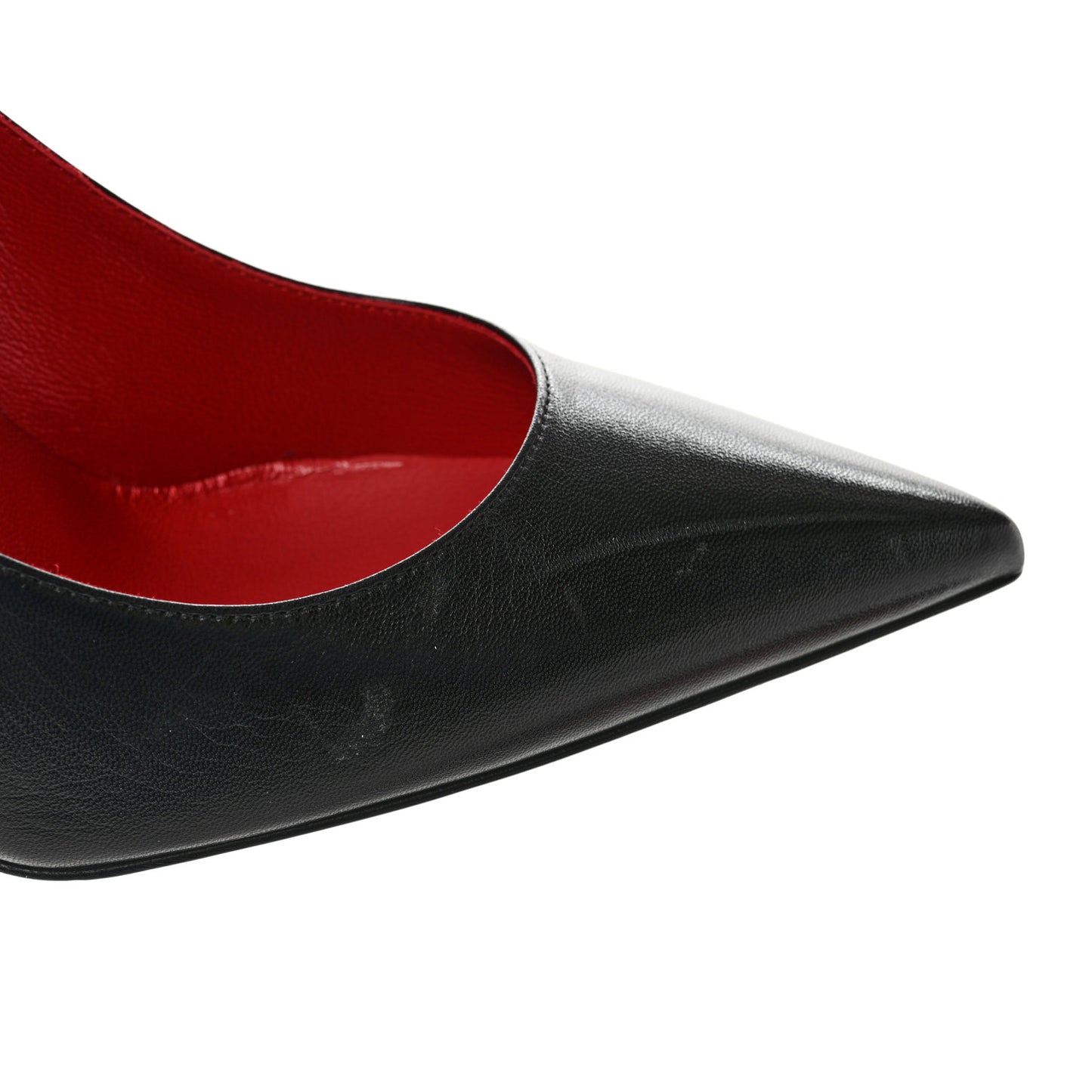 Shiny Nappa Decoltish 100 Pumps 40 Black
