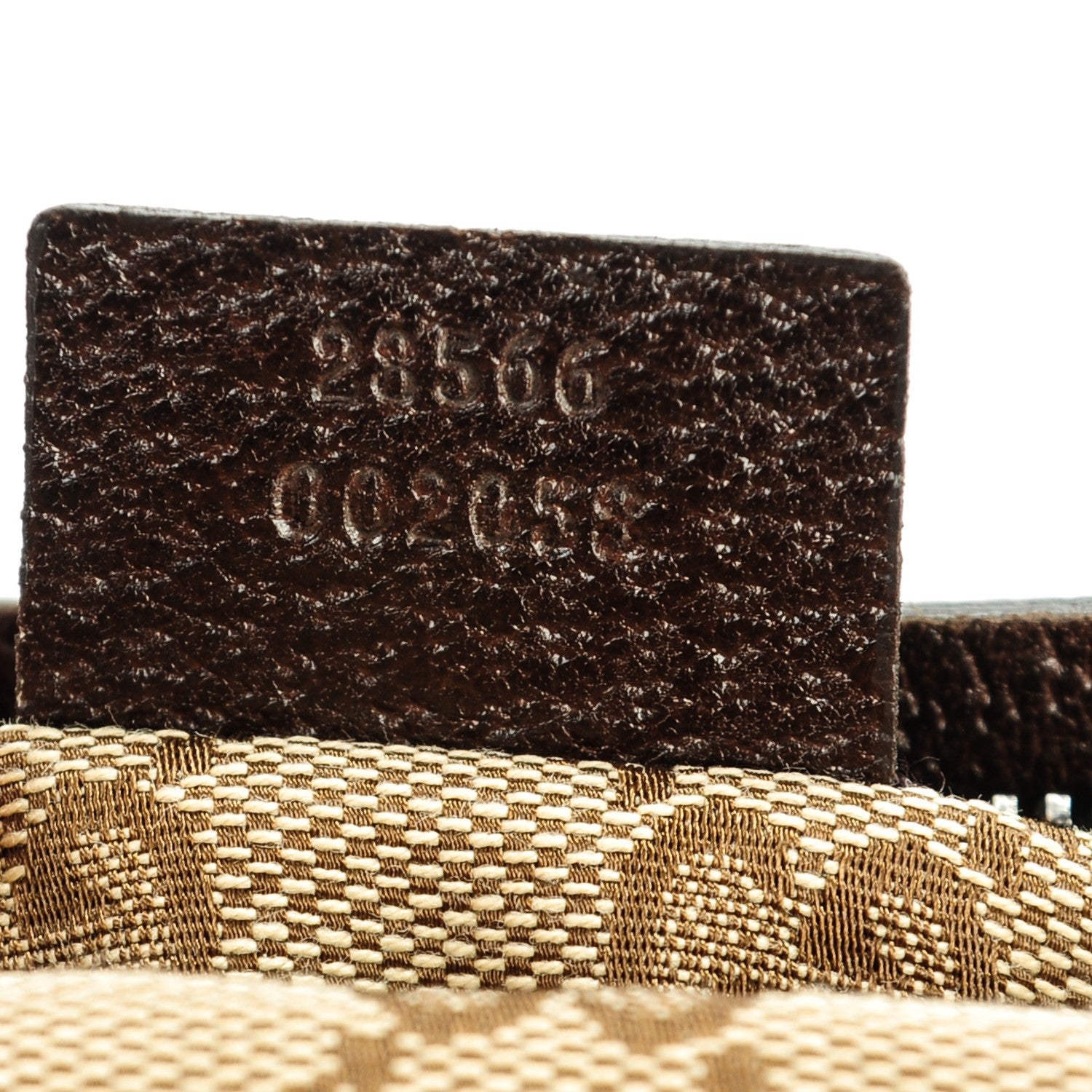 Gucci Monogram Web Belt Bag Dark Brown 7 of 7