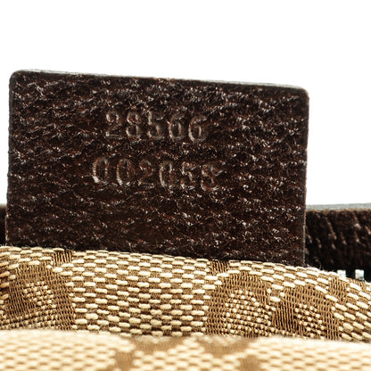 Gucci Monogram Web Belt Bag Dark Brown 7 of 7