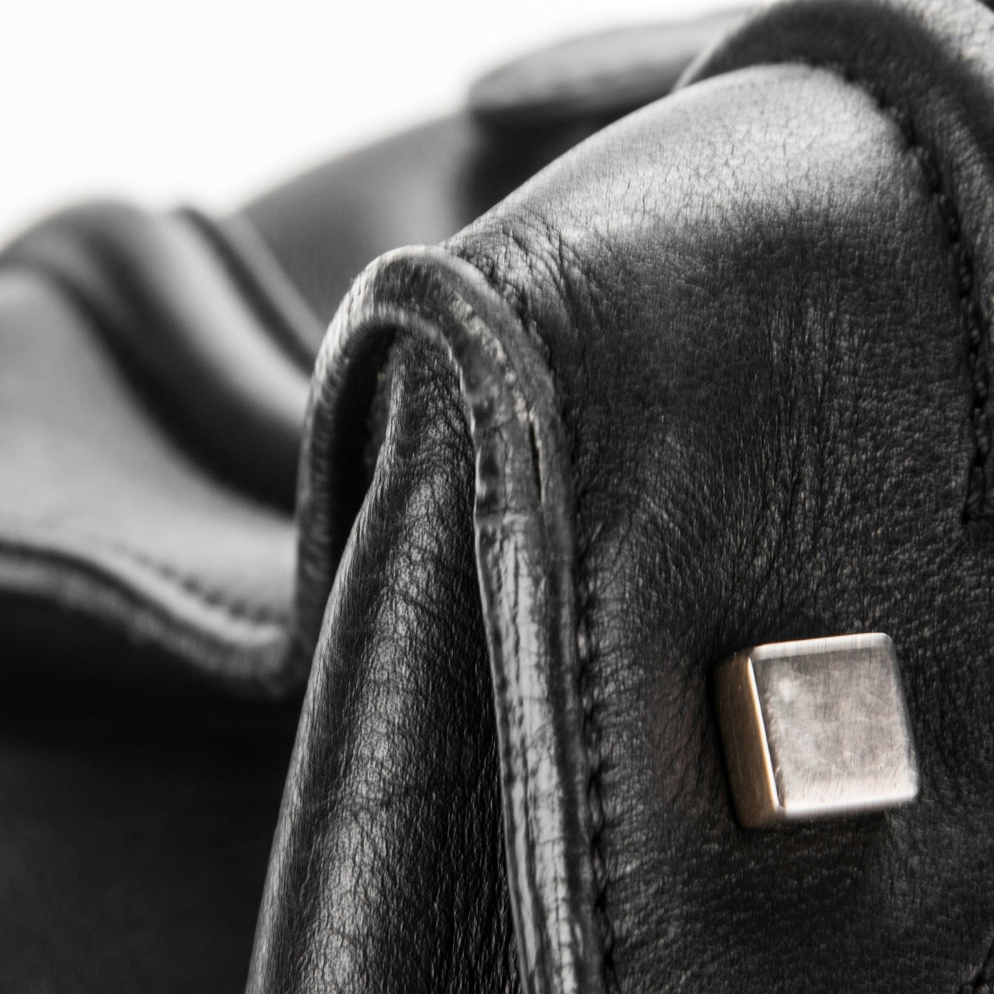 Smooth Calfskin Mini Luggage Black