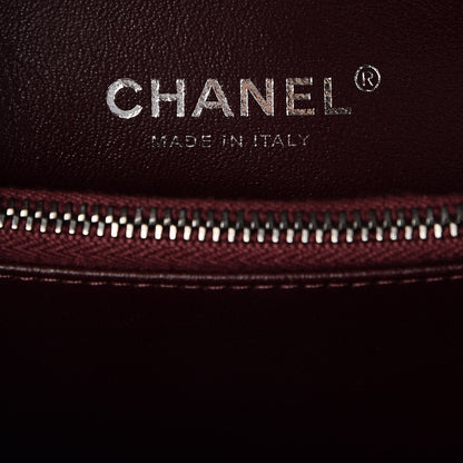 Chanel Caviar Lizard Quilted Medium Coco Handle Flap Black 6 of 8