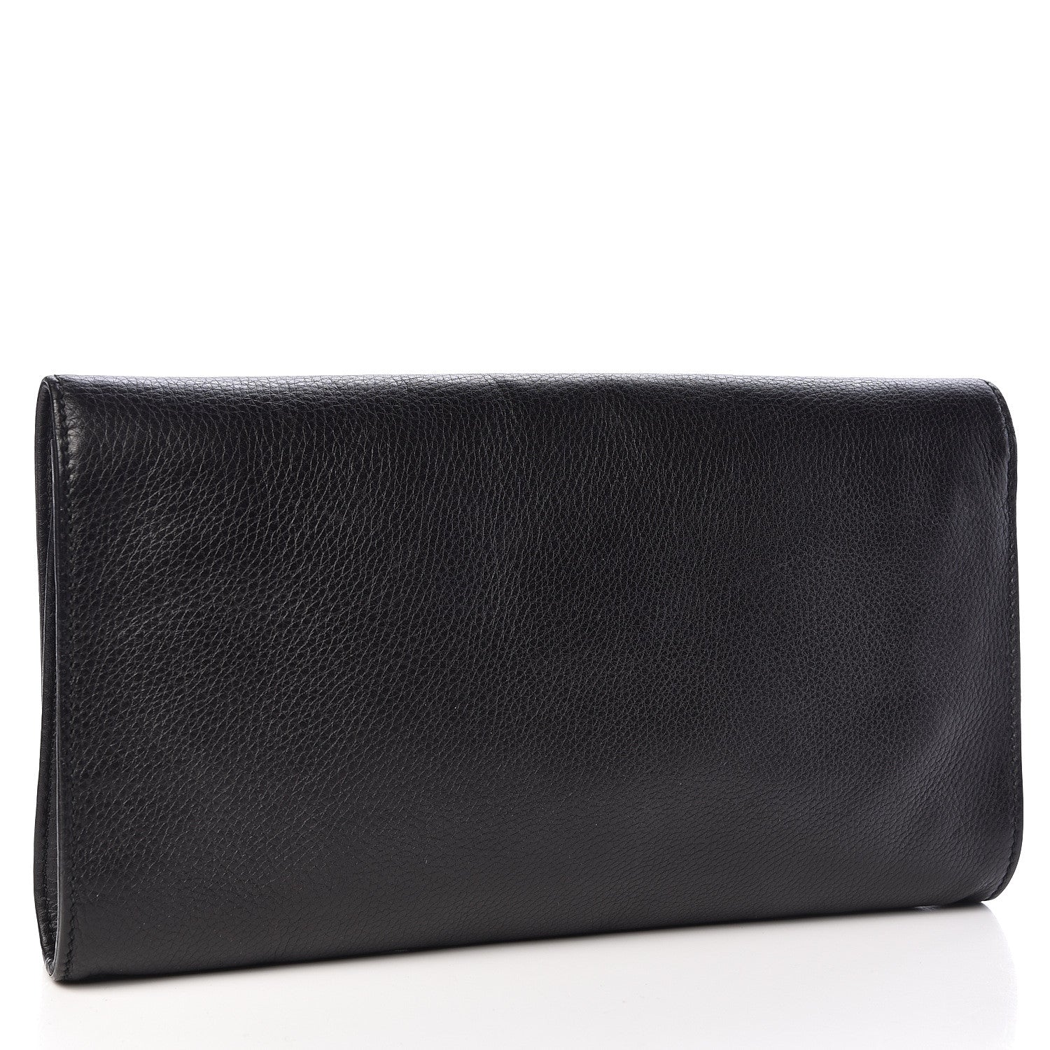 Gucci Pebbled Calfskin Medium Soho Clutch Black 3 of 10