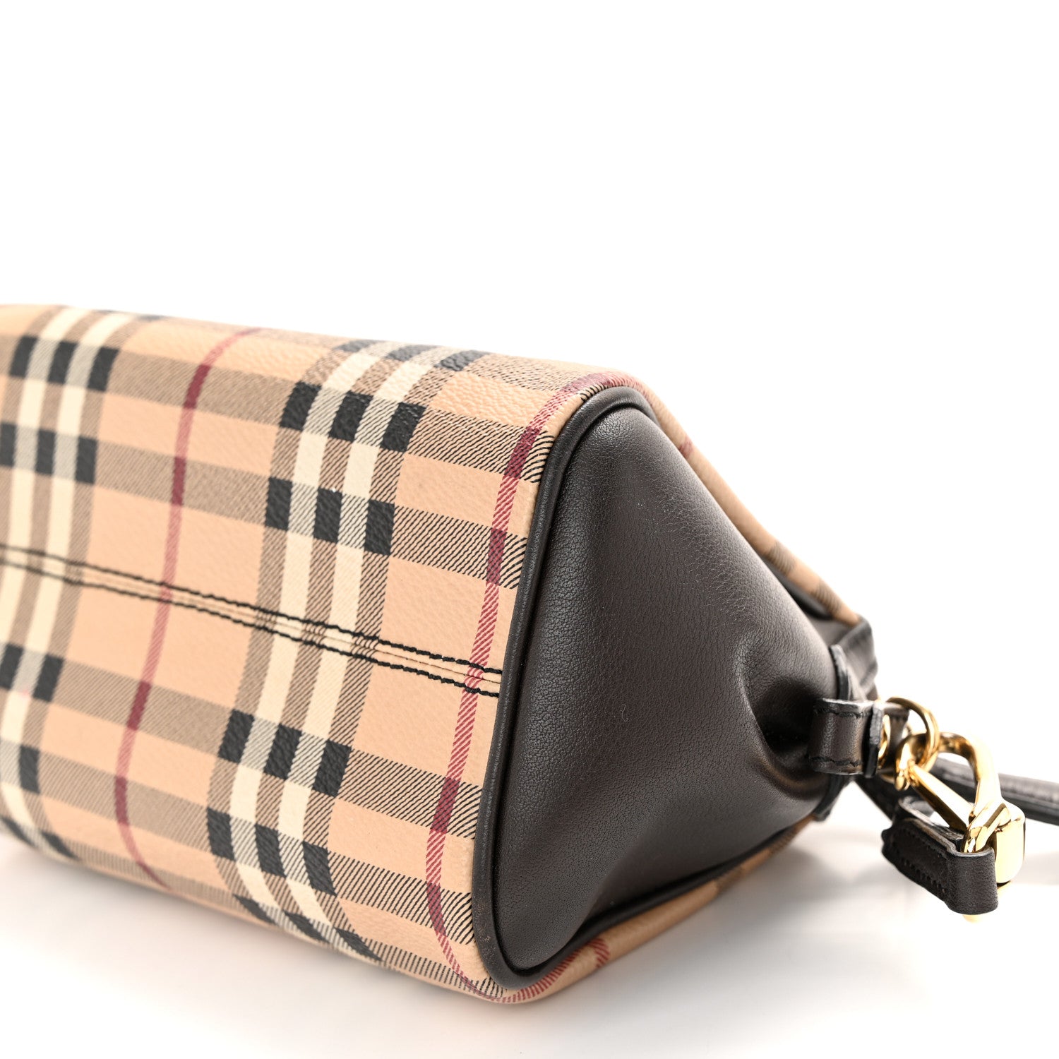 Burberry Haymarket Check Mini Blaze Crossbody Bag Chocolate 11 of 12
