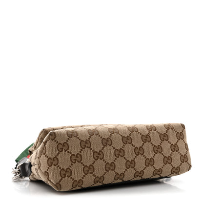 Gucci Monogram Web Small Crossbody Bag Beige Ebony 4 of 15