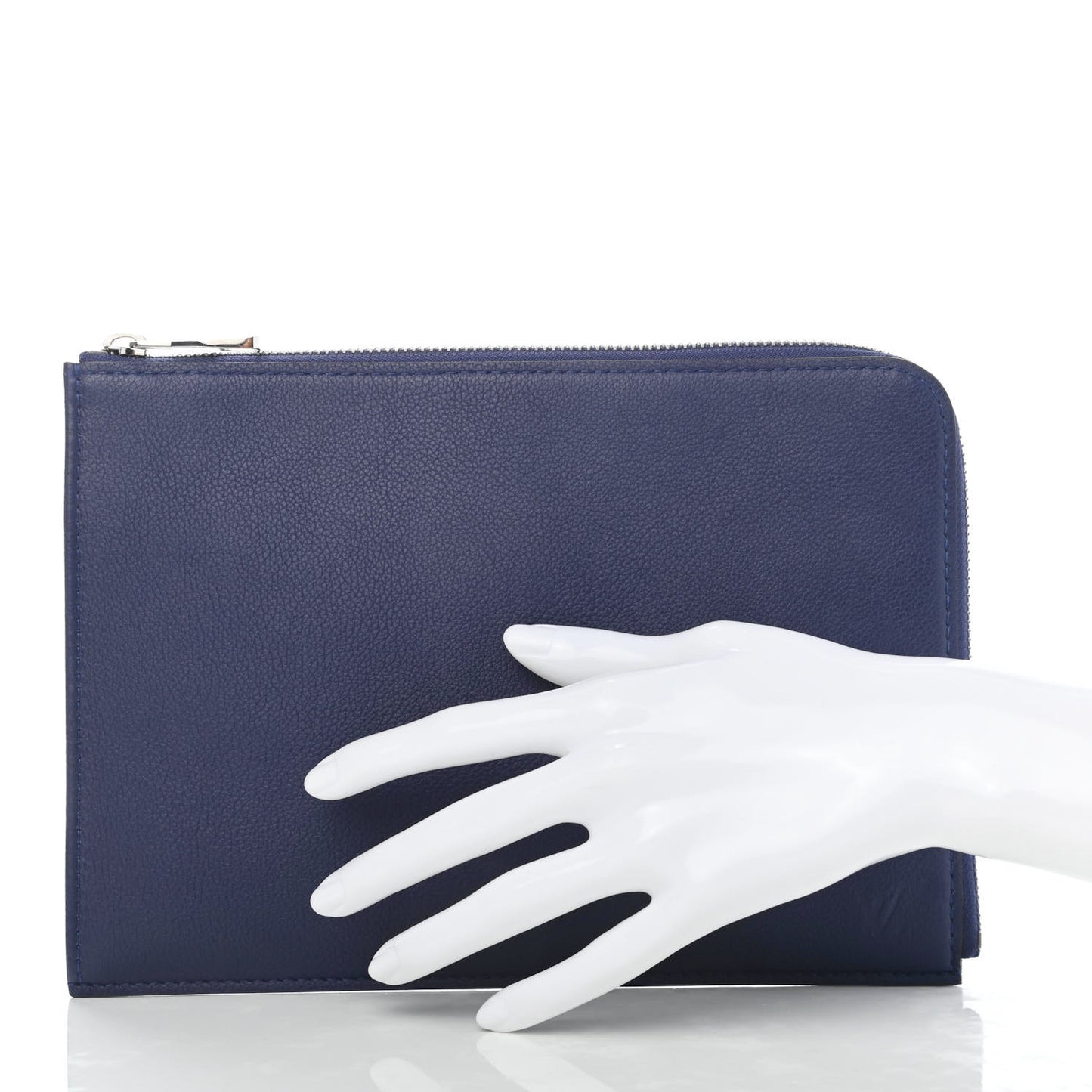 Calfskin Pochette Jour PM Indigo
