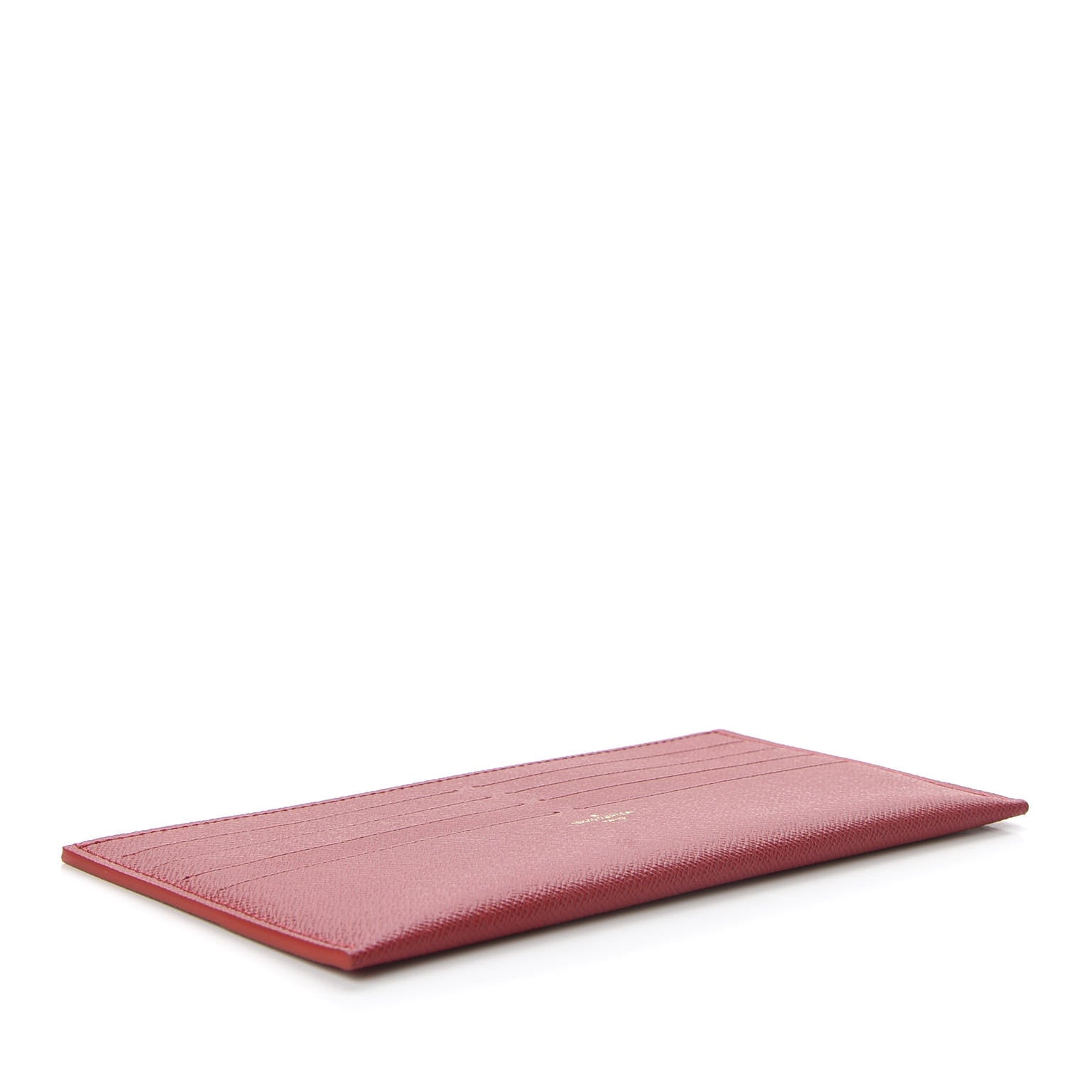 Louis Vuitton Calfskin Felicie Card Holder Insert Cherry 4 of 6