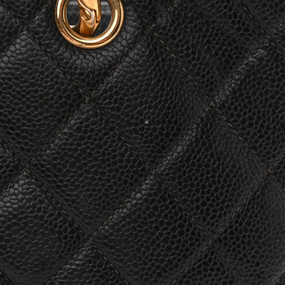 Chanel Caviar Quilted Grand Timeless Tote GTT Black 12 of 13