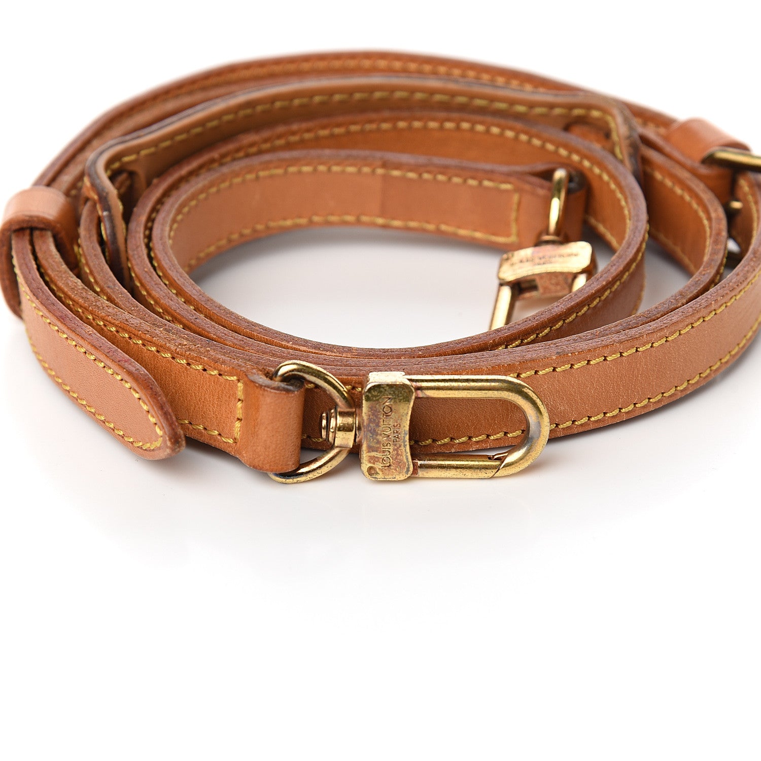 Louis Vuitton Vachetta 16mm Adjustable Shoulder Strap 3 of 4