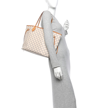 Louis Vuitton Damier Azur Neo Neverfull MM 2 of 14