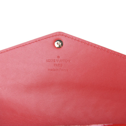 Louis Vuitton Vernis Sarah Compact Wallet Cherry 5 of 8