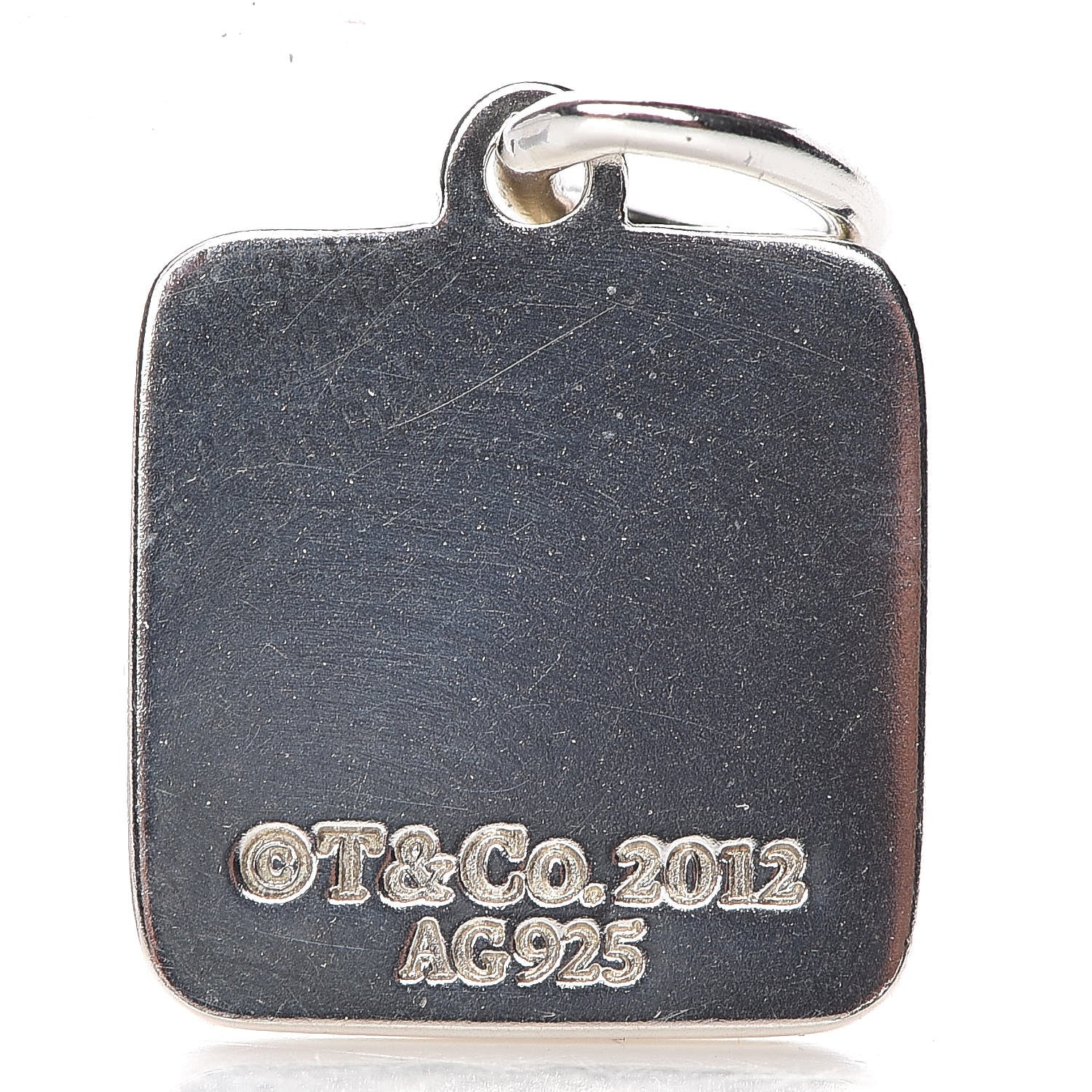 Tiffany Sterling Silver Lexicon Bag Charm 3 of 3