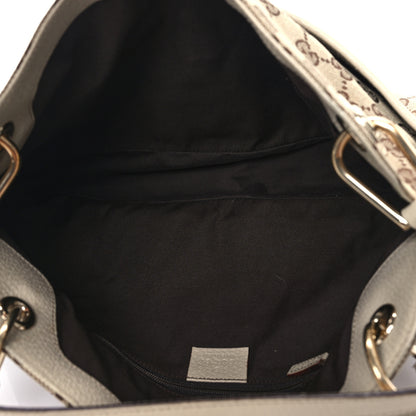 Gucci Monogram Medium Eclipse Shoulder Bag Off White 5 of 10