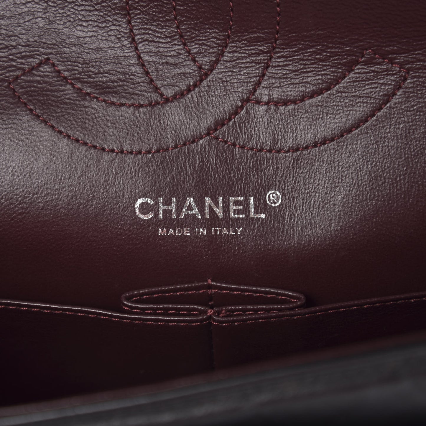 Aged Calfskin Quilted 2.55 Reissue 226 Flap Black