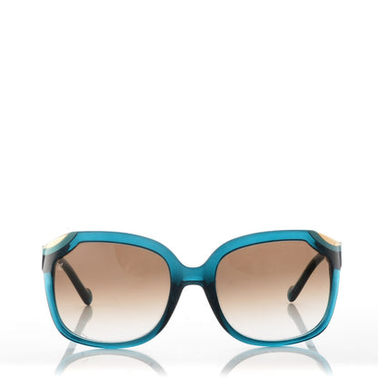 Louis Vuitton Ivy Cat Sunglasses Z0727E Petrole Blue 3 of 8