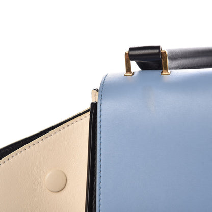 Celine Smooth Calfskin Large Tri-Color Trapeze Blue Lavender 8 of 13