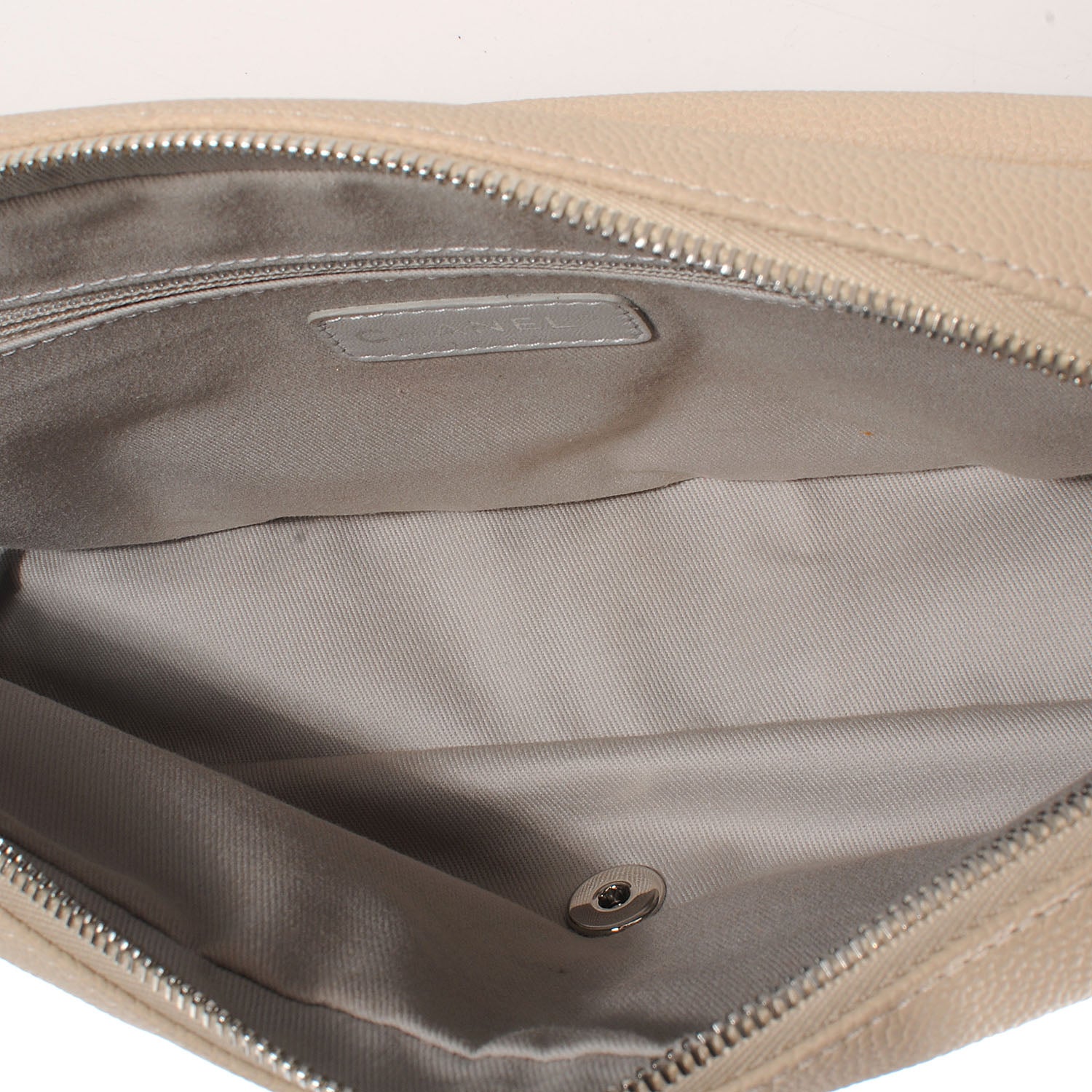 Chanel Caviar Jumbo Easy Flap Beige 5 of 7