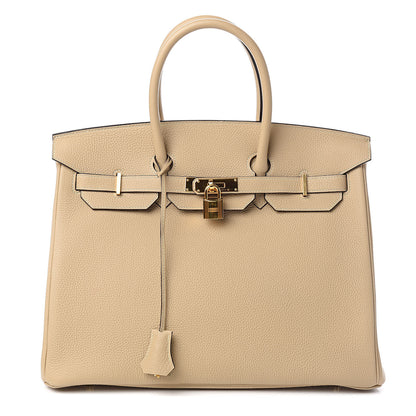 Hermes Togo Birkin 35 Trench 1 of 37